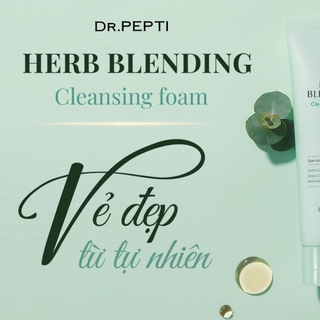 [Hàng Full tem]Sữa rửa mặt Dr. Pepti 110ml trà xanh