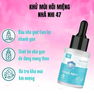 [Hàng CTY]Serum khử hôi miệng Nhà Nhi 47 - 20ml