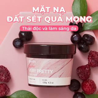 [Authentic]Mặt nạ đất sét Aperire 120gr (Hồng)
