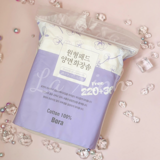 [Hàng Auth]Bông tẩy trang Bora 250 miếng