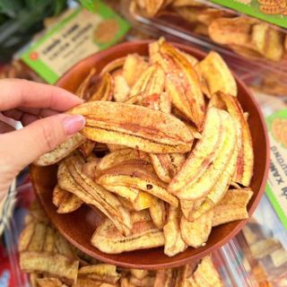 CHUỐI XANH CHIÊN ĐƯỜNG – GIÒN NGỌT CHUẨN VỊ QUÊ NHÀ 500G - WINNIE HOUSE