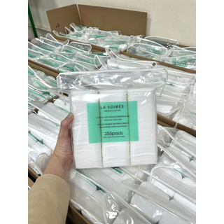 [Hàng Auth]Bông tẩy trang La Soiree 255 miếng