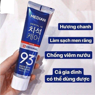 [Authentic]Kem đánh răng Median (Xanh dương)