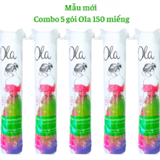 [Hàng Auth]Bông tẩy trang Ola 150 miếng