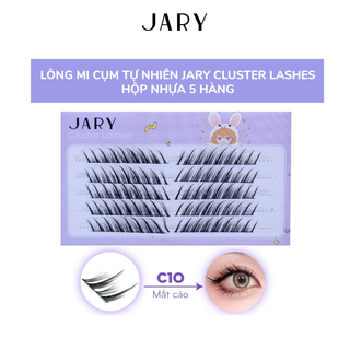 [Chính Hãng]Lông mi cụm tự nhiên Jary - C10