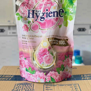 [Authentic]Nước xả vải Hygiene đậm đặc 1.100ml Hoa hồng (Hàng VN)