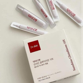 [Hàng CTY]Nước uống trắng da Sunshine Glutathione 10X (Hộp 20 ống)
