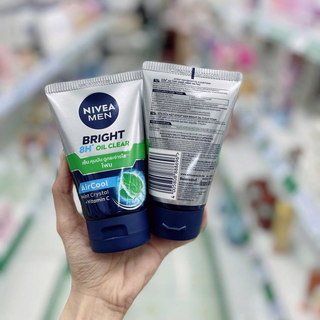 [Hàng CTY]Sữa rửa mặt Nivea Men 100g Bright