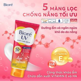 [Chính Hãng]Kem chống nắng Biore 150ml đỏ
