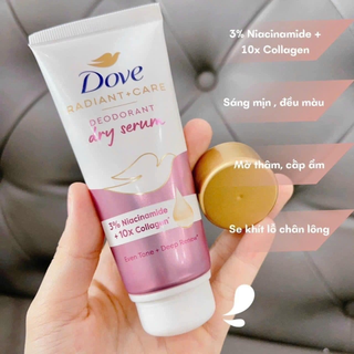 [Hàng Full tem]Kem Khử Mùi Dove Dry Serum 40ml