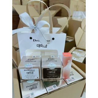 [Chính Ngạch]Combo kem ngày đêm Demeji cao cấp (tặng kèm son)