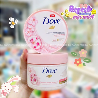 [Hàng Full tem]Tẩy tế bào chết Dove 298ml Cánh hoa