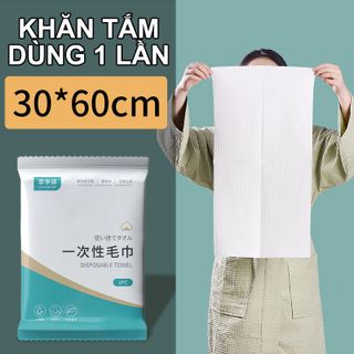 Khăn Tắm Khô Sử Dụng 1 Lần