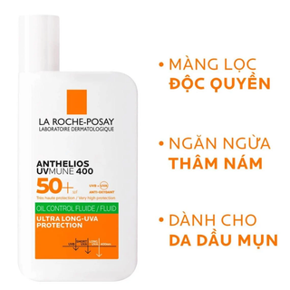 [Hàng Full tem]Kem chống nắng Laroche Posay 50ml (vạch xanh lá)