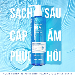 [Hàng Full tem]Sữa rửa mặt B5 Pretty Skin 300ml