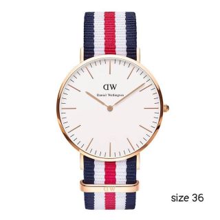 ĐỒNG HỒ NAM NỮ CAO CẤP DANIEL W CLASSIC DÂY DÙ MẶT TRẮNG FULLBOX TEM