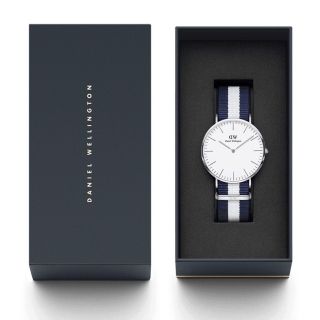 ĐỒNG HỒ NAM NỮ CAO CẤP DANIEL W CLASSIC DÂY DÙ MẶT TRẮNG FULLBOX TEM