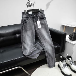 Quần jean dài nam. Chất jean chính phẩm co giản xịn sò dày dặn fom slim.
