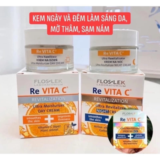 [Hàng CTY]Kem face Floslek Re Vita C 50ml (kem ngày)