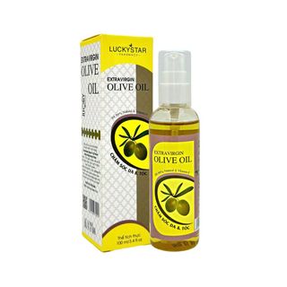 Dầu Dừa,Dầu Olive Lucky Star 100ml Dầu Dưỡng Da, Dầu Dưỡng Tóc, Dầu Massage