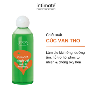 [Authentic]Dung dịch vệ sinh Intimate 200ml (Cúc Vạn Thọ)