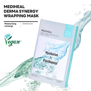 [Authentic]Mặt nạ Mediheal Derma Xanh (Hộp 4 miếng)