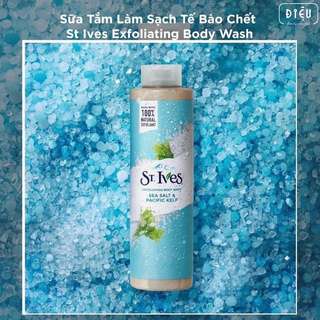 [Authentic]Sữa tắm tẩy tế bào chết Stives 650ml (tặng túi trang điểm)