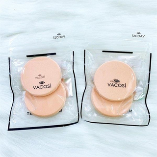 [Chính Hãng]Bông phấn Vacosi tròn BP03