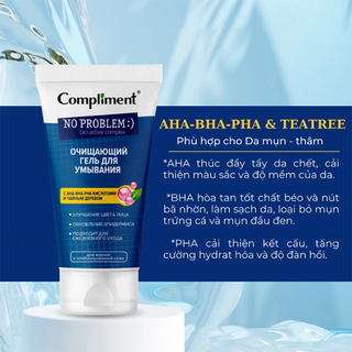 [Chính Ngạch]Sữa rửa mặt Compliment 200ml (Vàng)