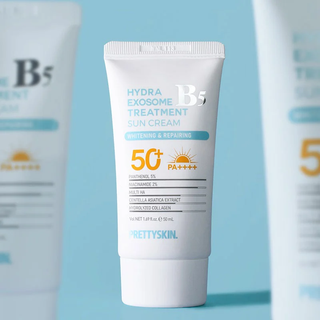 [Hàng Full tem]Kem chống nắng B5 Pretty Skin xanh nhạt
