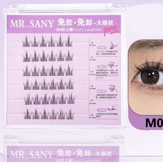 [Hàng Auth]Mi giả cụm rời tự dính MR. Sany - 02