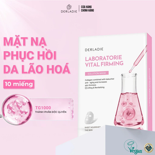 [Authentic]Mặt nạ Derladie Hồng 10 miếng