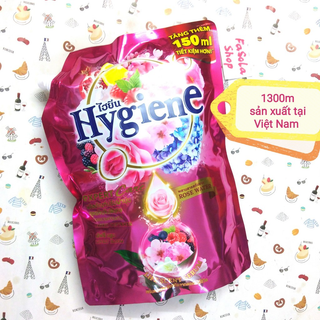 [Authentic]Nước xả vải Hygiene đậm đặc 1.300ml Hồng (Hàng Thái Lan)