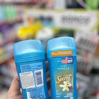 [Hàng CTY]sáp khử mùi secret 73gr vanilla