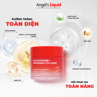 [Authentic]Kem face 7 days Glutathione Niacinamide Cica 50ml