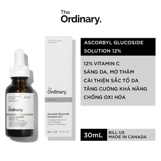 [Hàng Full tem]Serum The Ordinary Ascorbyl Glucoside Solution 12%