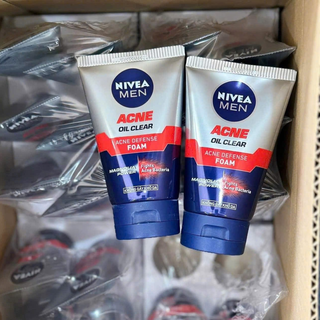 [Hàng CTY]Sữa rửa mặt Nivea Men 100g Acne