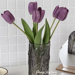 Lọ Hoa Thuỷ Tinh Vân Song Băng Màu Nano (THÙNG 24C)