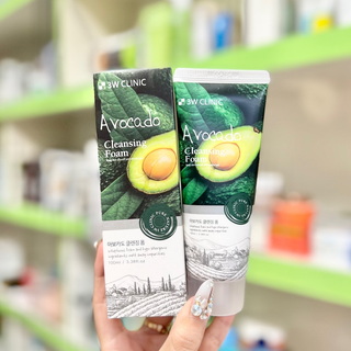 [Authentic]Sữa rửa mặt 3W Clinic Avocado 100ml