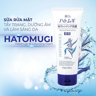 [Chính Ngạch]Sữa rửa mặt Hatomugi 130gr