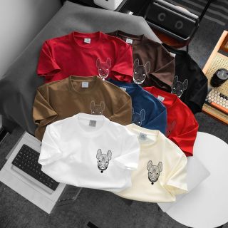 Áo thun nam. Chất thun cotton  4c chính phẩm đàn hồi tốt, mềm mịn,độ bền màu cao
