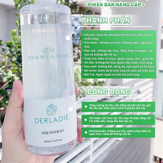 [Authentic]Toner Derladie cây phi 500ml