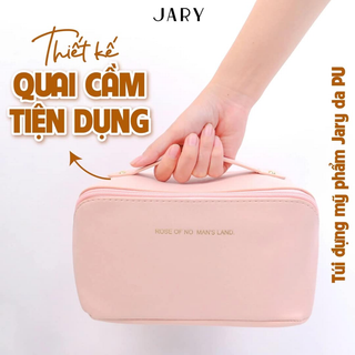 [Chính Hãng]Túi đựng mỹ phẩm Jary da PU