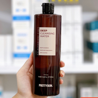 [Hàng Full tem]Tẩy trang Pretty Skin 500ml nâu
