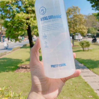 [Hàng Full tem]Tẩy trang Pretty Skin 600ml trắng