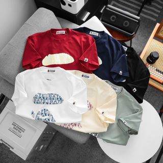 Áo thun nam. chất cotton 100% 4c cao cấp xịn. Phong cách trẻ trung, cá tính, form unisex nam nữ đều có thể mặc