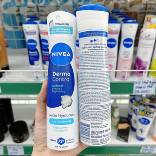 [Hàng CTY]Xịt khử mùi Nivea 150ml Derma (vạch xanh)