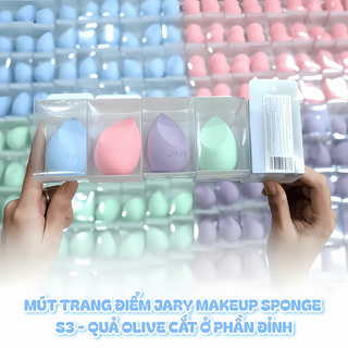 [Chính Hãng]Mút trang điểm Jary quả Oliu - S3