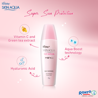 [Hàng CTY]Kem chống nắng Skin Aqua Hồng 30gr