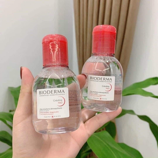 [Hàng CTY]Tẩy trang Bioderma 100ml hồng